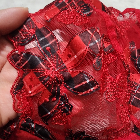 VICTORIA'S SECRET LUXE LINGERIE UNLINED FLORAL EMBROIDERED LOW CUT BRA Sz 36DDD - Picture 10 of 14